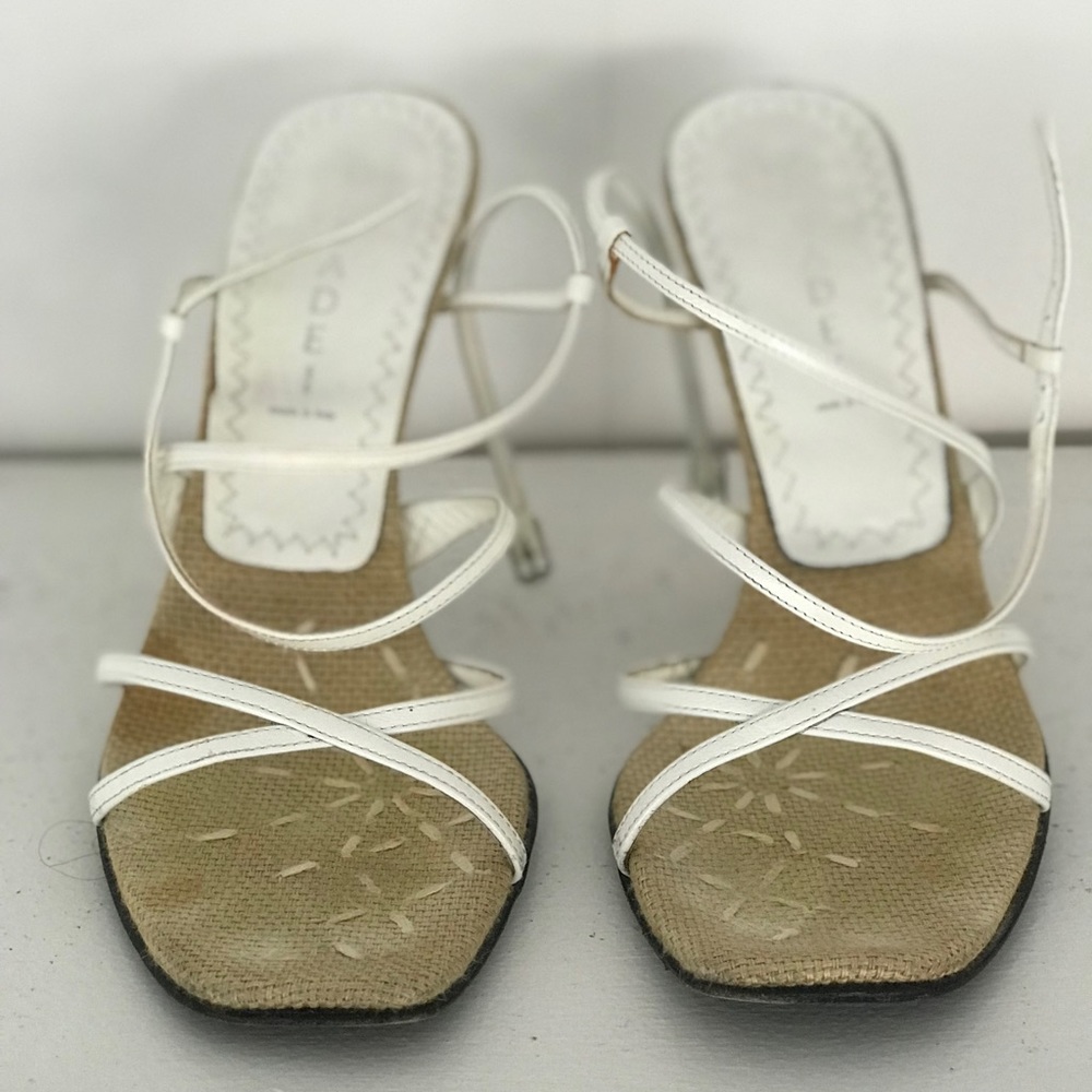 Sexy Casadei strappy little kitten heels